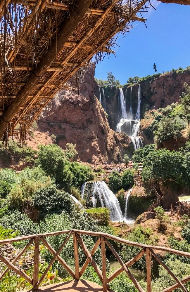 Marrakech : Ouzoud Waterfalls, Guided Mountain Tour & Boat Ride